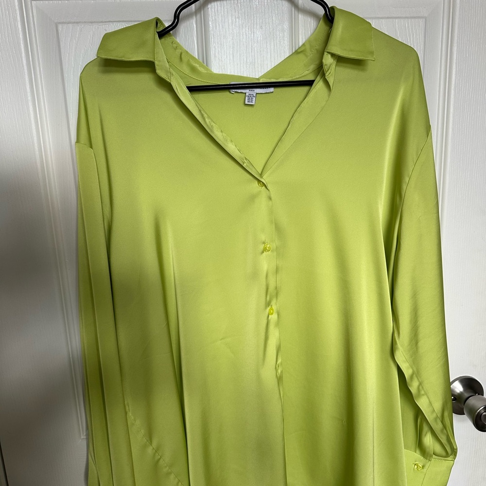 Lime Green Women's Top